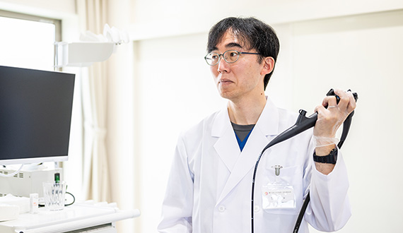 経口・経鼻カメラでの胃内視鏡検査が可能