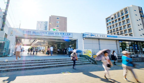駅から徒歩4分の立地